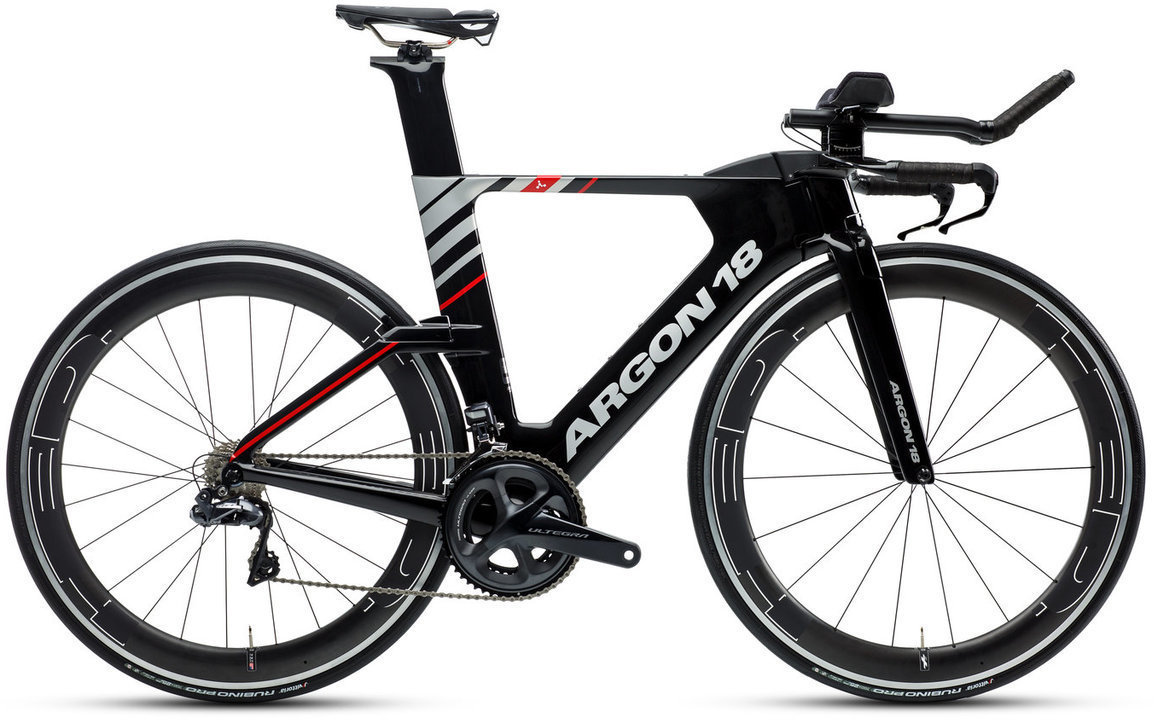 Argon 18 E-119 TRI Medium BLACK/RED GLOSS ULTEGRA DI2 - Trek