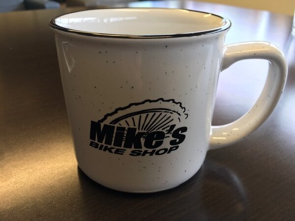 Mike's Bike Shop MBS CUSTOM : COFFEE MUG : WHITE