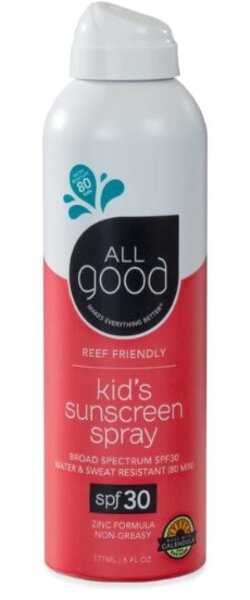 ALL GOOD KID'S SUNSCREEN SPRAY SPF30