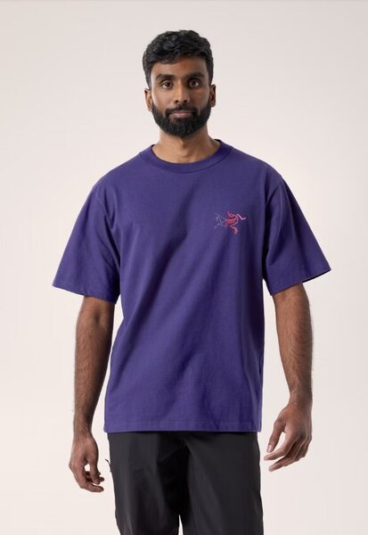 トップス Kragg Cotton Logo SS Mens Arc'teryx Men's Kragg Cotton Logo Shirt SS