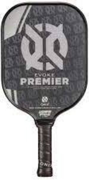 ONIX Evoke Premier pickleball paddle : Medium Black / Noir