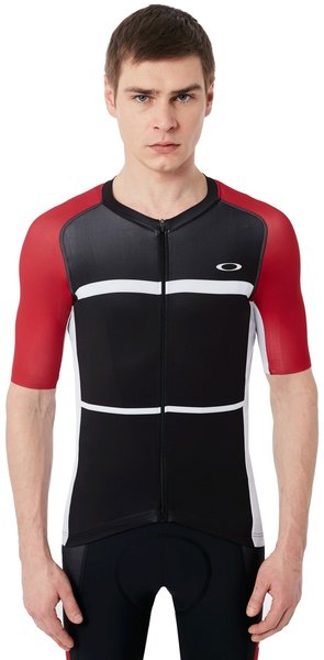 Oakley Colorblock Road Jersey Red Line 