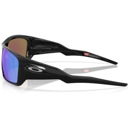 Oakley Massester Polished Black/Prizm Sapphire Polarized Sunglasses