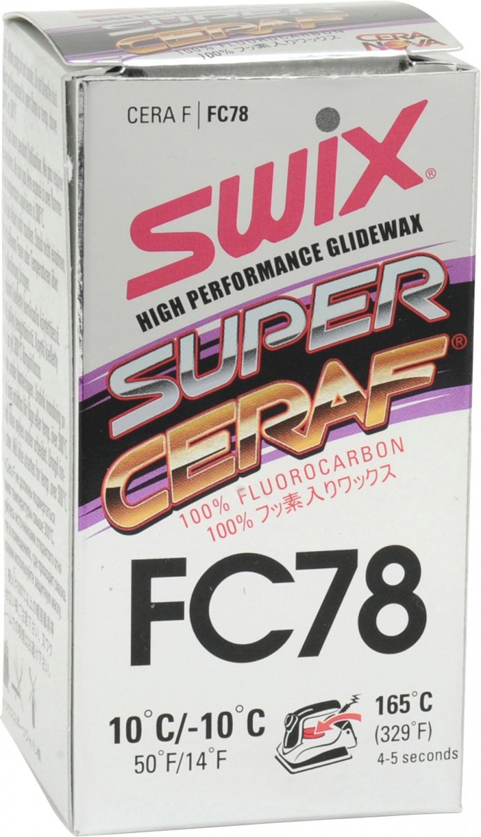 Swix FC78 SUPER CERA F, +10C/-10C, 30G - Mike's Bike Shop