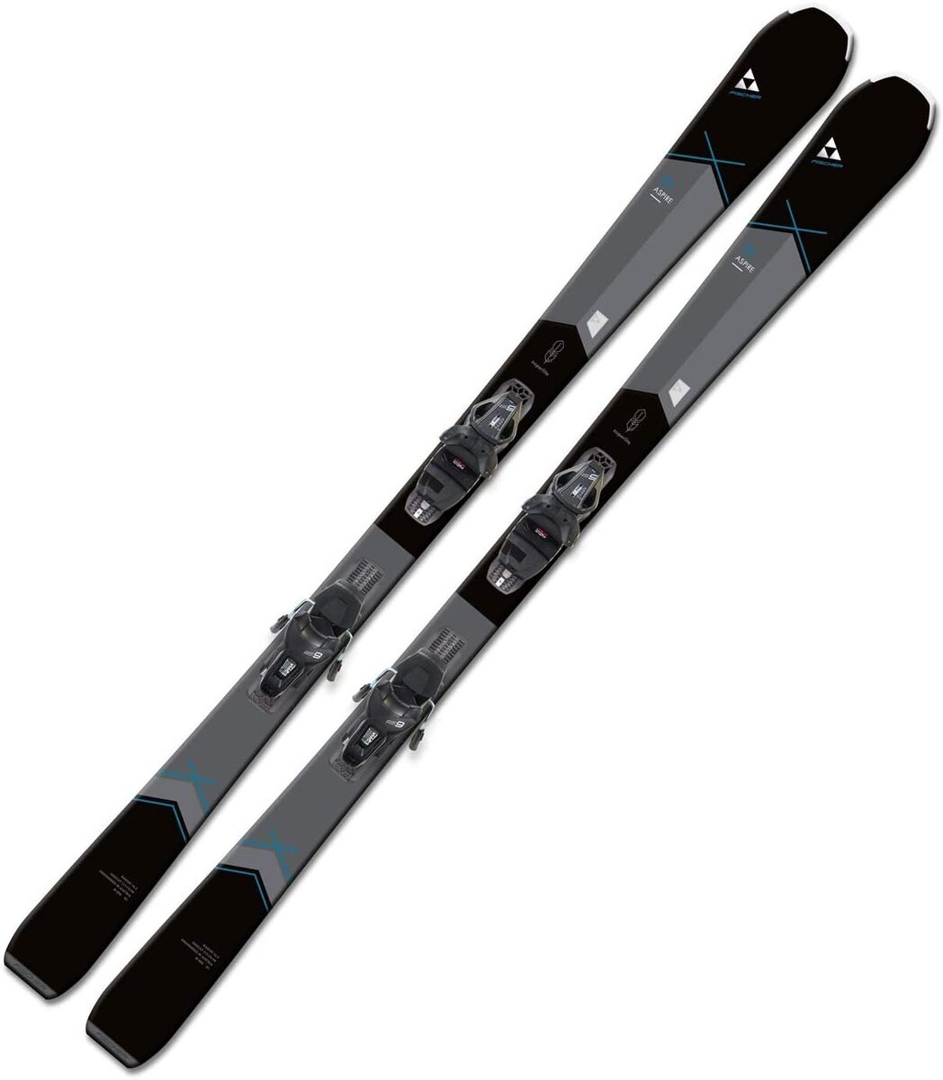 Beginner To Intermediate Skis Fischer Women's Aspire Ski With RS 9
