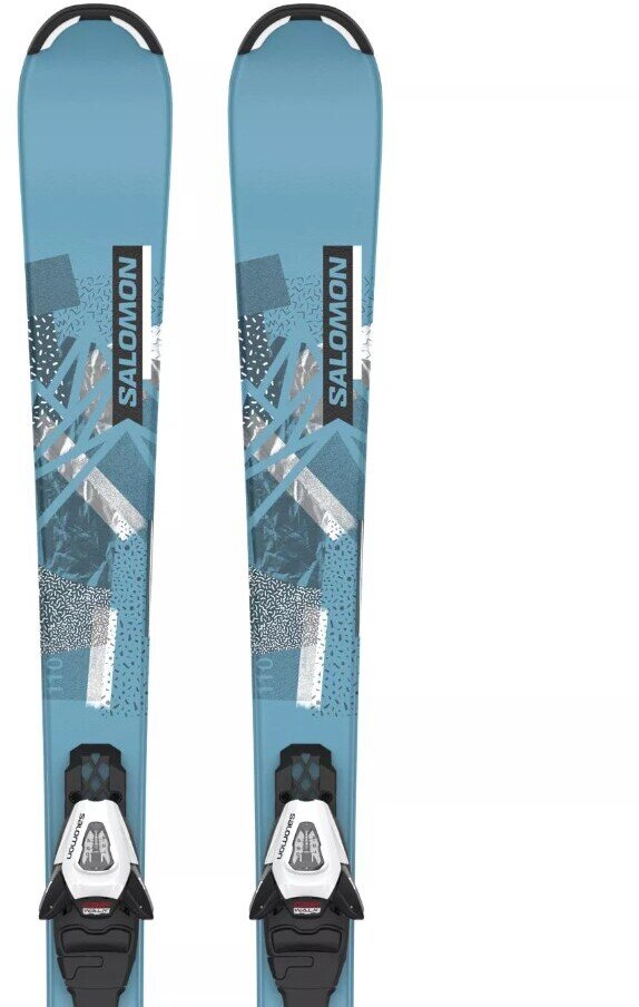 Ski Salomon L QST max Junior S Blue + Fixation C5 GW J75