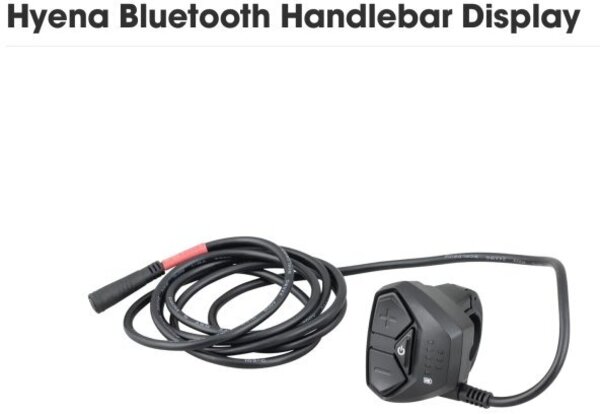 Hyena Controller Hyena Handlebar Display Black - Cyclesmith Halifax ...