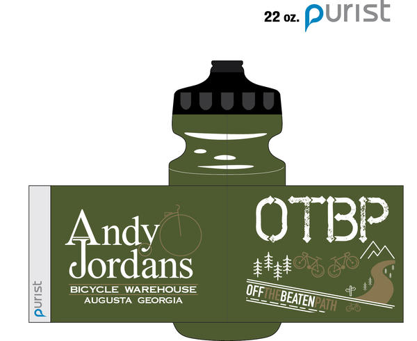 Andy Jordan's AJBW x OTBP 22oz Fixy Purist Water Bottle