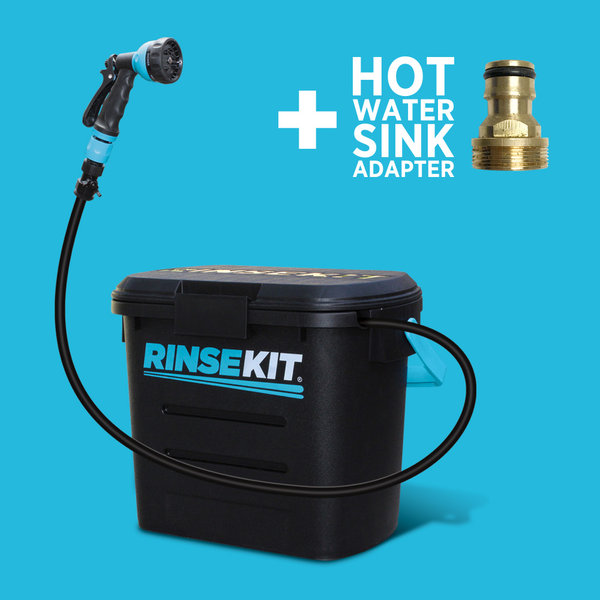 RinseKit Black RinseKit + Hot Water Sink Adapter