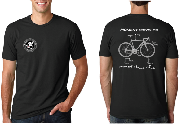 Moment Cycle Sport Freebody Diagram T-Shirt
