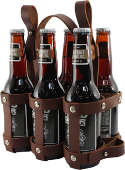 Fyxation Leather 6-Pack Caddy