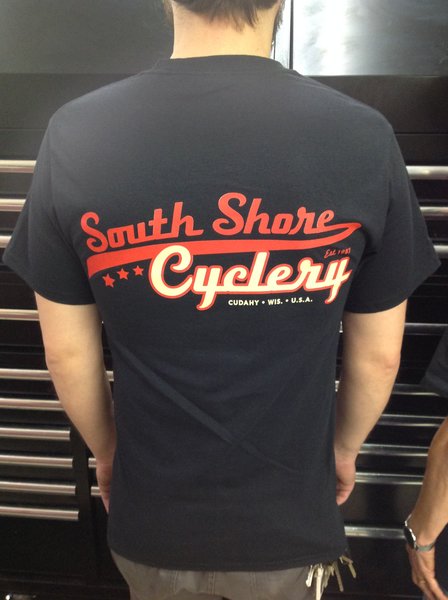 South Shore Cyclery SSC T Shirt Black