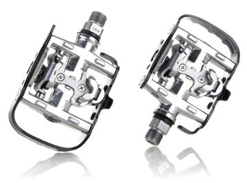 Wellgo WPD-95B Clipless One Sided Pedals PlatformTour Commuter fits Shimano SPD