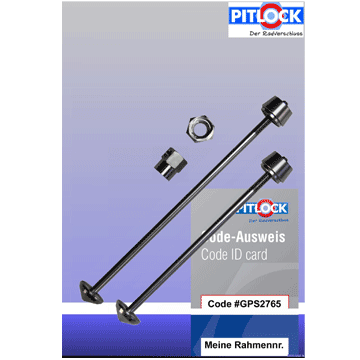 Pitlock Set 03 - Front & Rear Wheel