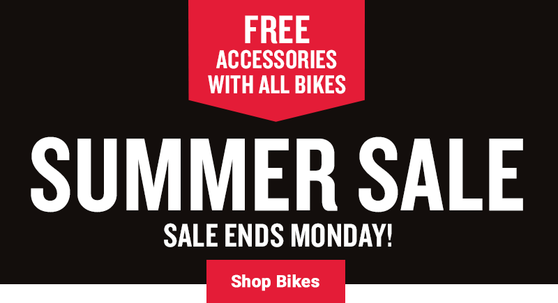 Summer Sale | Free accessories with all bikes