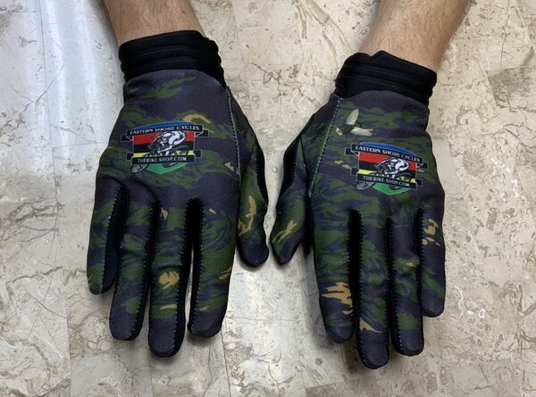 Specialized ESC Custom Camo Long Finger Trail Gloves