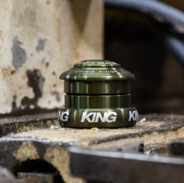 Chris King InSet 8 Headset 40th Anniv. Olive