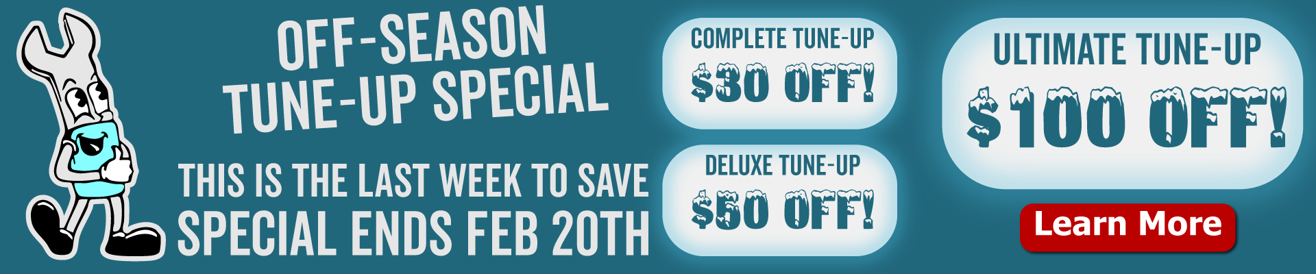 Off-Season tune up Special