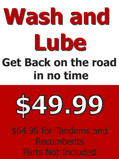 Wash and Lube $49.99
