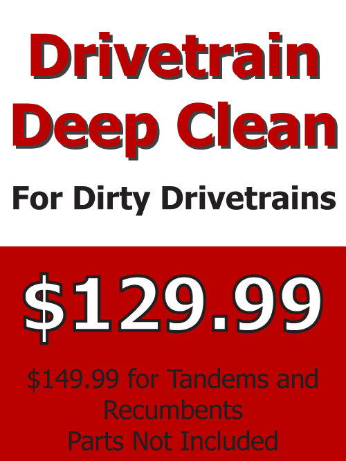Drivetrain Deep Clean $129.99