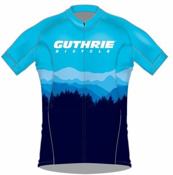 Guthrie Bicycle Guthrie Giro Chrono Jersey - Blue Skyline