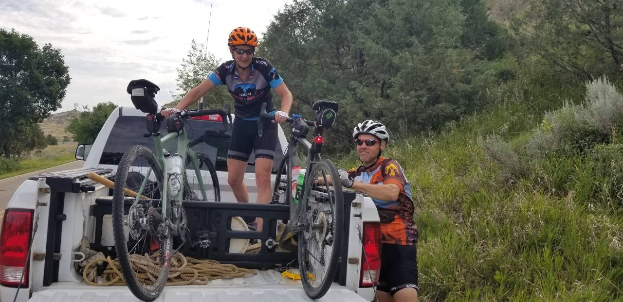 Picture with Ranger, Roosevelt National Park