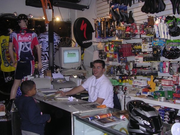 Bike shop employees