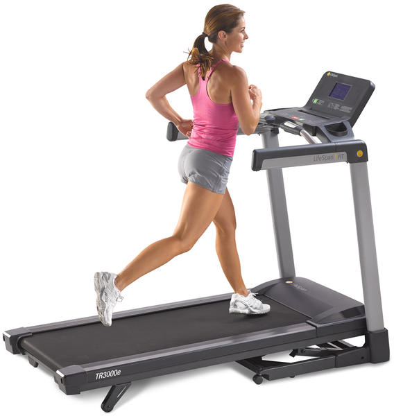LifeSpan Fitness TR3000e Folding Treadmill