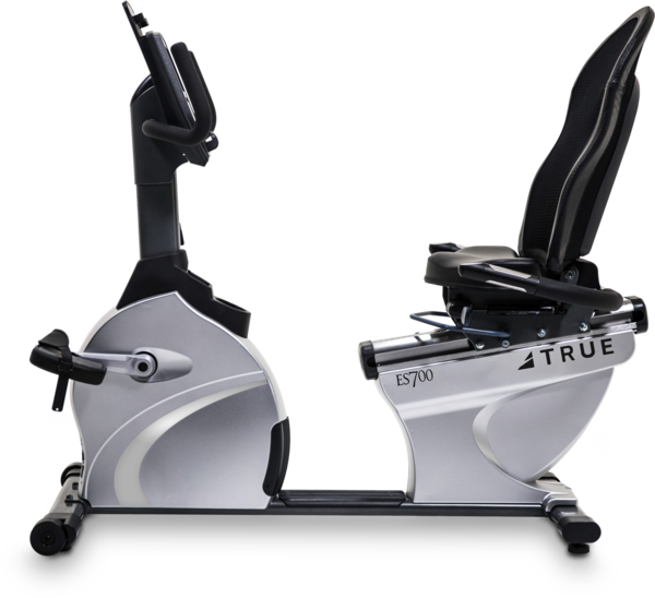 True Fitness ES700 Recumbent Exercise Bike - Emerge LED console