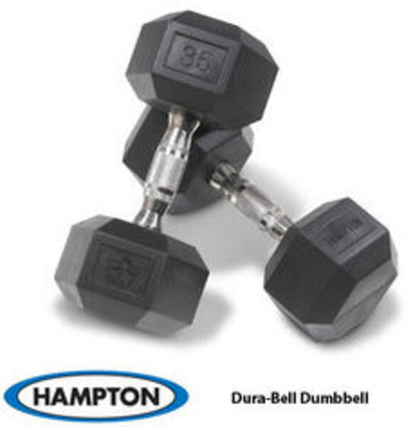Hampton Fitness DuraBell Urethane Dumbbell