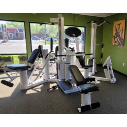 Scheller's - Refurbished Used Vectra On-Line 1800 with On-Line 1100 Leg press