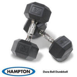 Hampton Fitness DuraBell Urethane Dumbbell