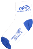 Scheller's Scheller's Custom DeFeet Sock White