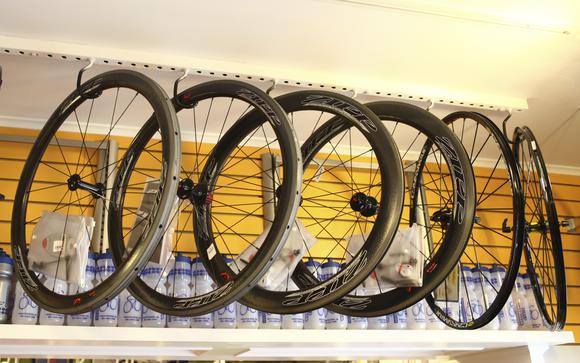 Zipp, Mavic, Easton, Sram, Shimano, Hed, Rolf, Roval, and Giant Wheels are available at Westwood Cycle!