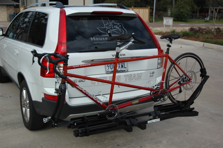 collapsible rear bike basket