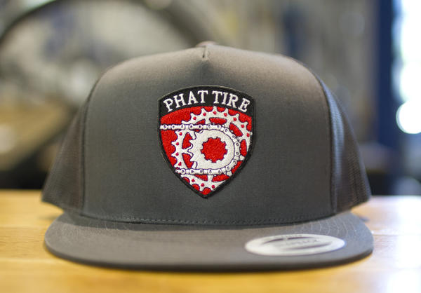 Phat Tire Bike Shop Embroidered badge hat 