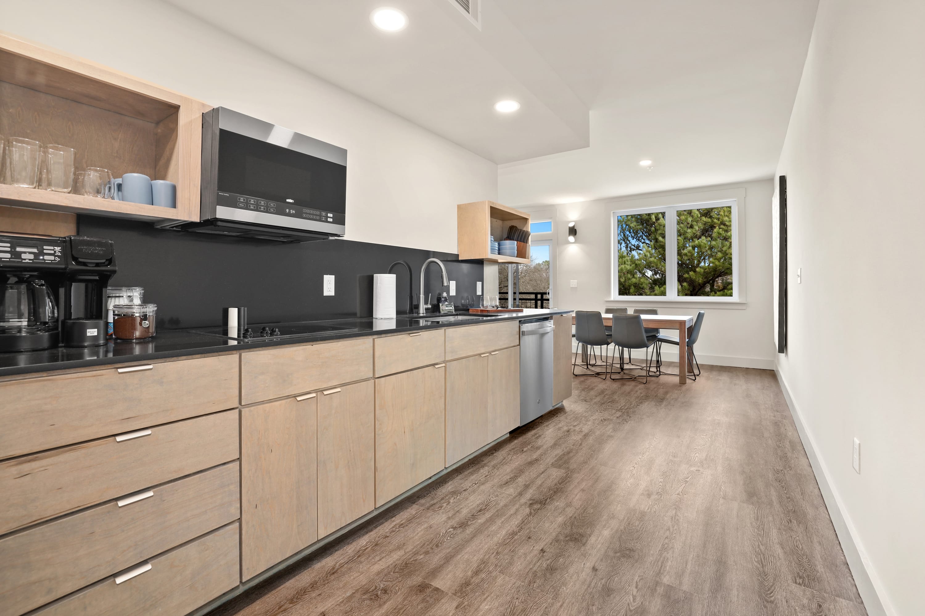 2 bedroom loft kitchen