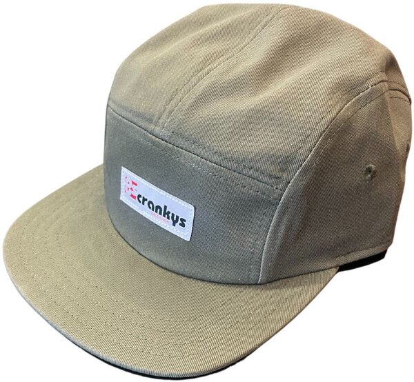 Cranky's Bike Shop 5-Panel Hat Color: Army Green