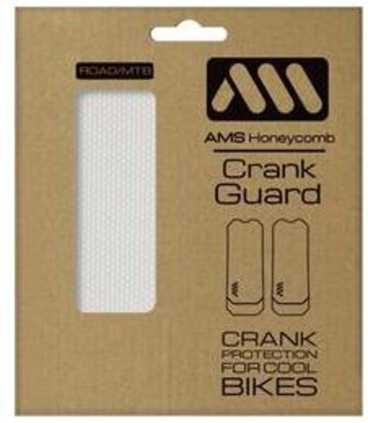 All Mountain Style Honeycomb Crank Guard- Clear 