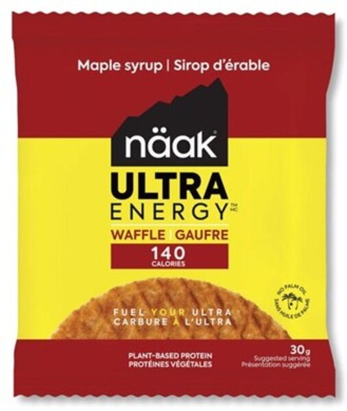 Naak Maple Syrup Energy Waffle Size: 30g