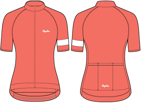 Rapha Women's Core Lightweight Jersey Albert Edmonton Bike