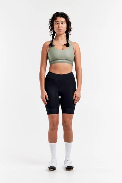 Peppermint Cycling Signature Shorts Color: Black