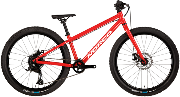 Norco Storm 24 Disc Color: Red/White
