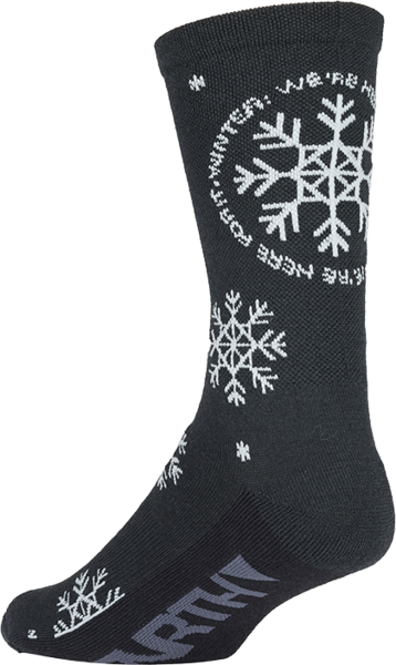 45NRTH We're Here for It Midweight Crew Socks