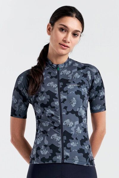 Peppermint Cycling Classic Jersey Color: Floral Twilight