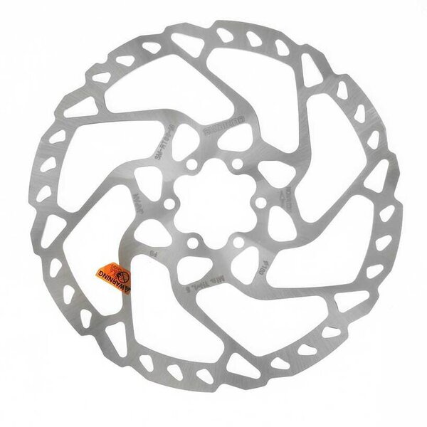 Shimano ROTOR FOR DISC BRAKE, SM-RT66, M 180MM, 6-BOLT TYPE