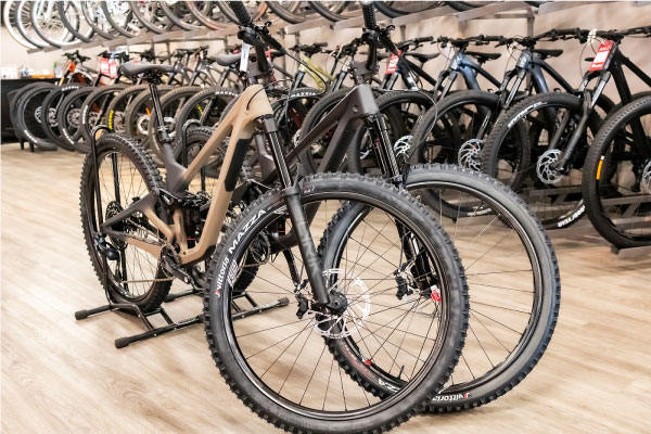 Our Riverbend bike shop specializes in mountain biking