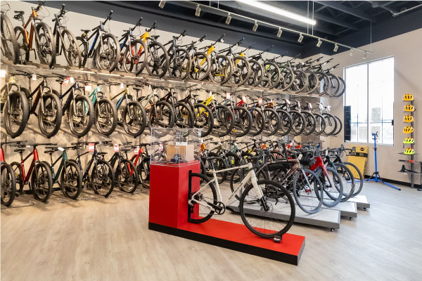 Our Unity Square bike shop in Edmonton carries loads of bikes in all styles