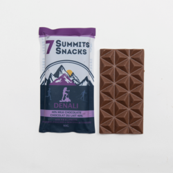 7 Summits Snacks Denali Superfood Milk Chocolate Bar