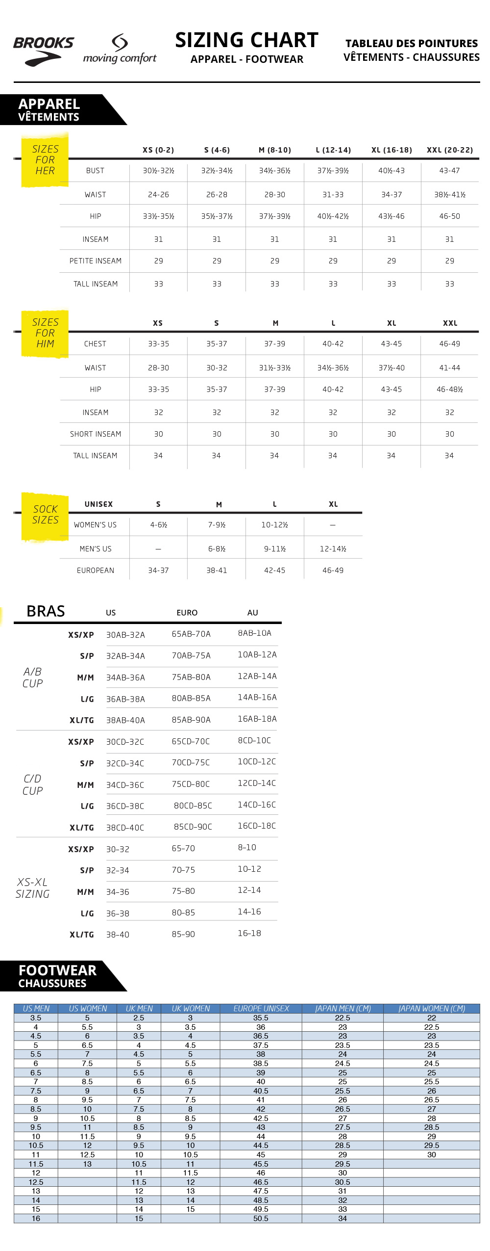 Brooks Brothers Womens Size Chart